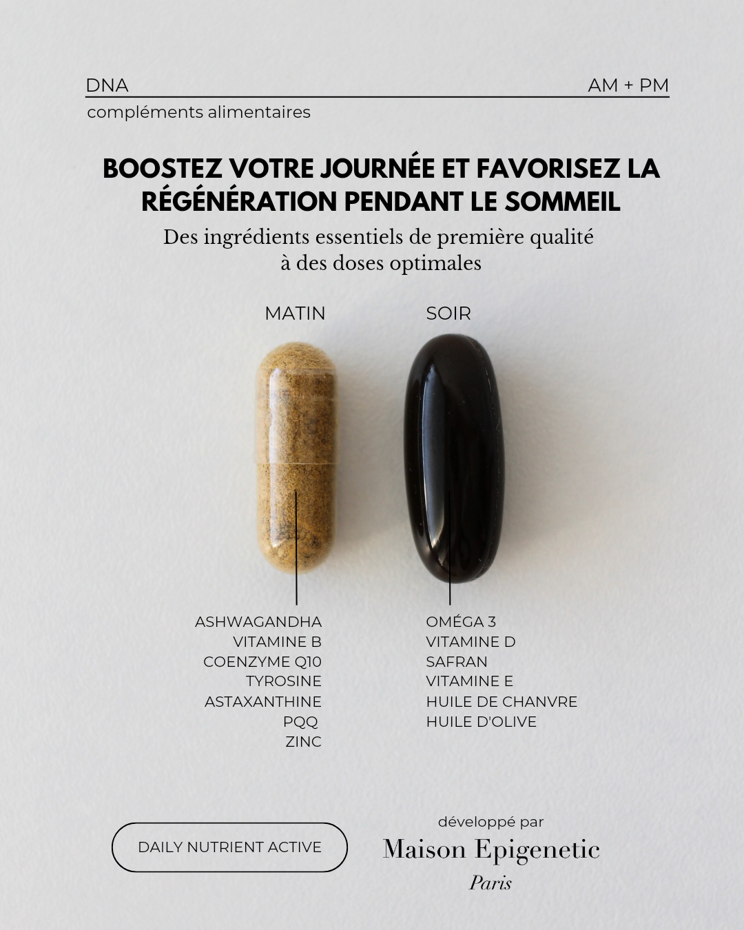 DNA AM+PM (Daily Nutrient Active Duo)